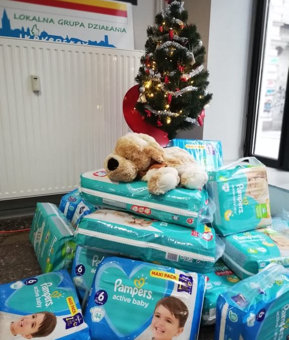 Świąteczna Zbiórka pampersów dla Igorka