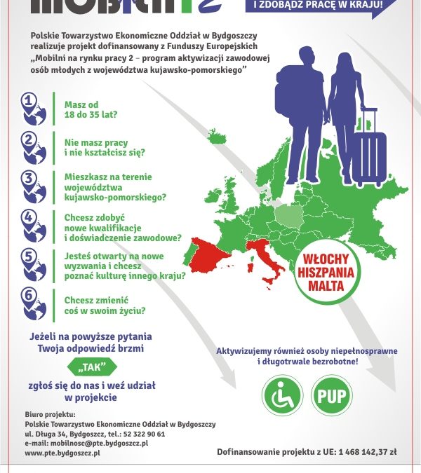 Staże za&nbsp;granicą? Zapraszamy do&nbsp;spotkania dla chętnych, którzy&nbsp;chcą wziąć udział w&nbsp;projekcie.