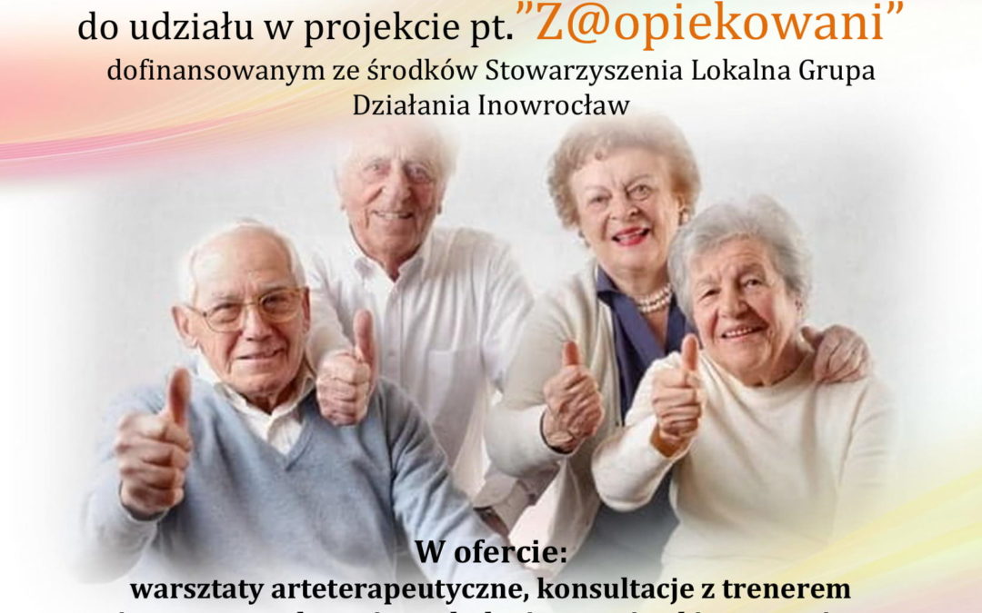 “Z@opiekowani” realizowane przez&nbsp;Parafię Rzymsko-Katolicką pw.&nbsp;Św. Królowej Jadwigi