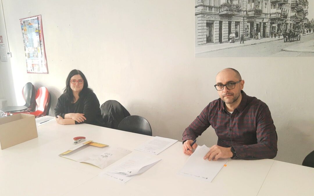 Podpisywanie umów w&nbsp;ramach naboru 1/G/2021/Ino