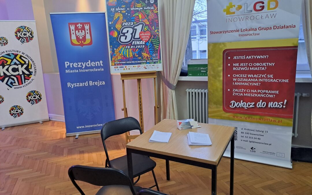 LGD Inowrocław podczas WOŚP w&nbsp;ramach budowania LSR