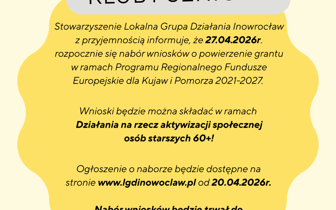 WKRÓTCE RUSZAMY Z&nbsp;NABOREM!